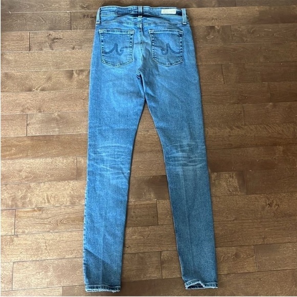 AG Adriano Goldschmied Farrah High Rise Skinny Jeans Distressed Stretch - Picture 3 of 12
